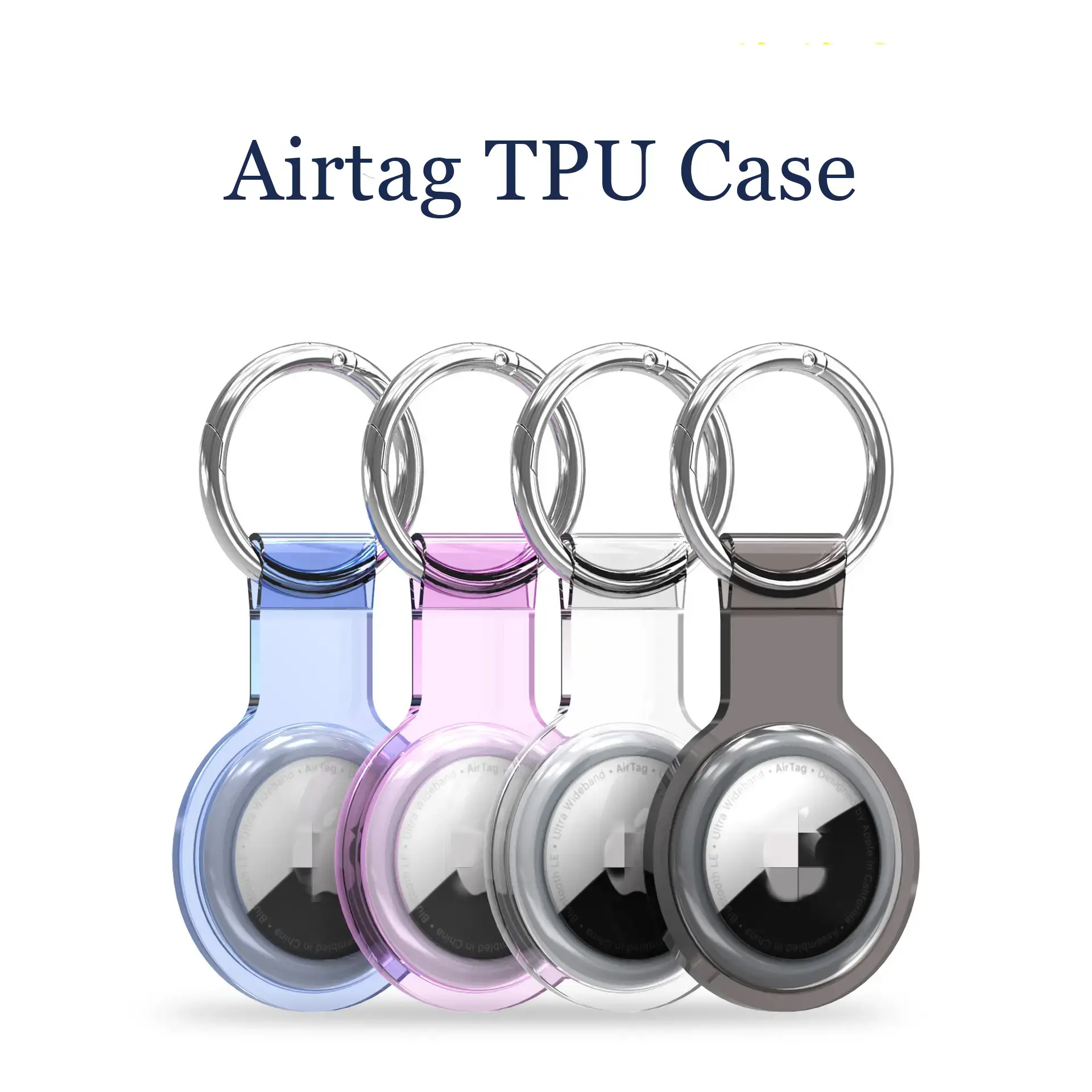 Airtag Transparent TPU Case