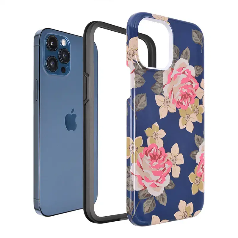 Printed Dual Layer Phone Cover For iPhone 13 Case