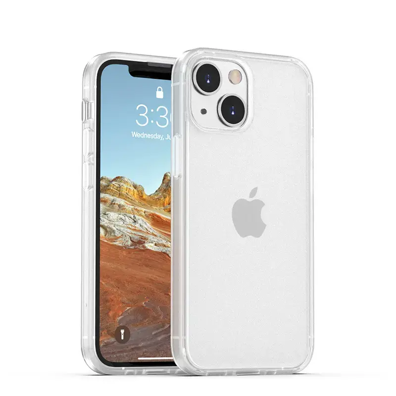 OEM/ODM iPhone 13 Side TPU and Back PC Phone Cover Case 