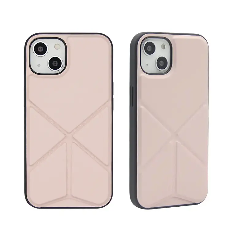 Customize Leather Phone Case With Stand Function For iphone 13 Pro