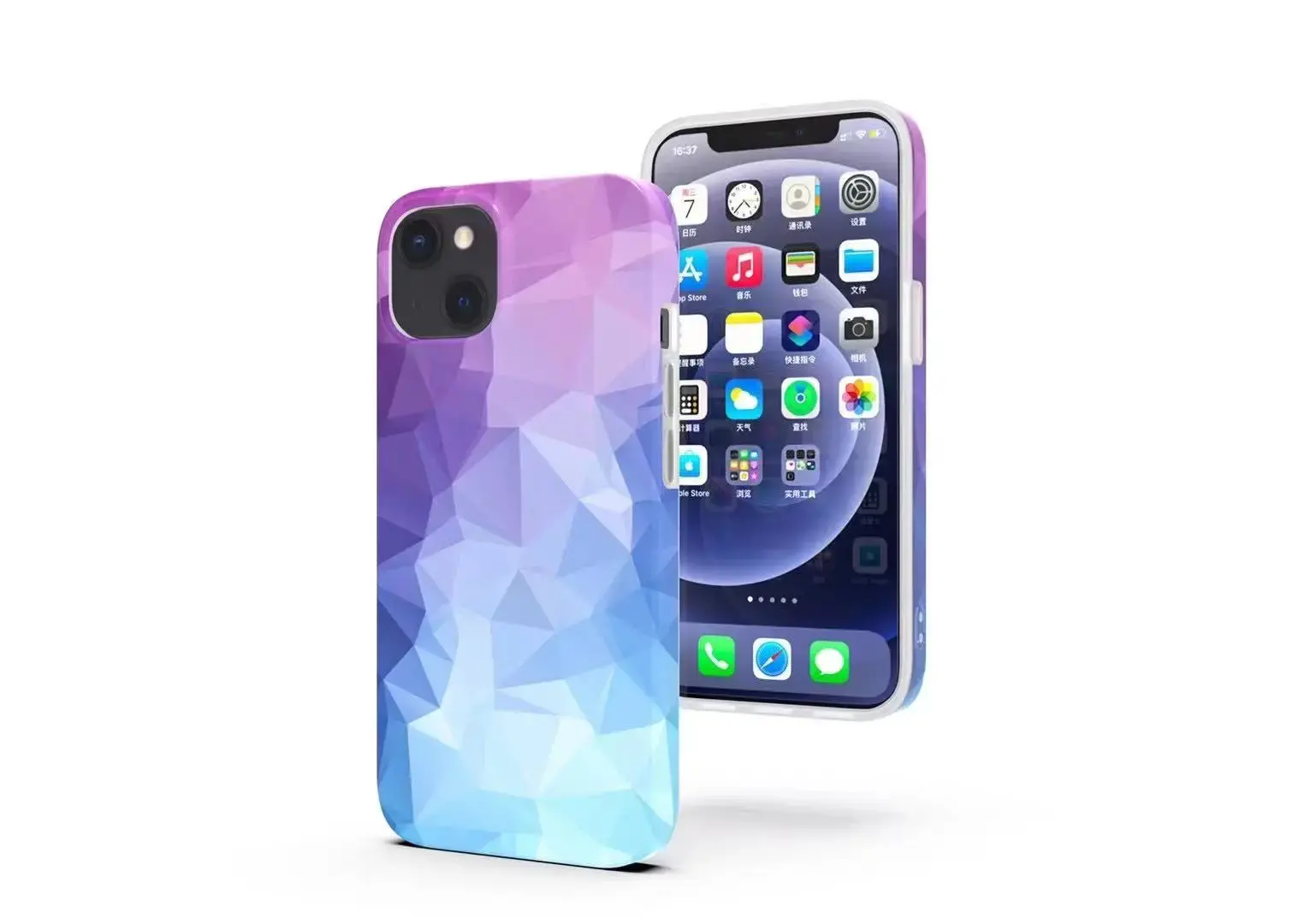 Patterned IML Case for iPhone 13