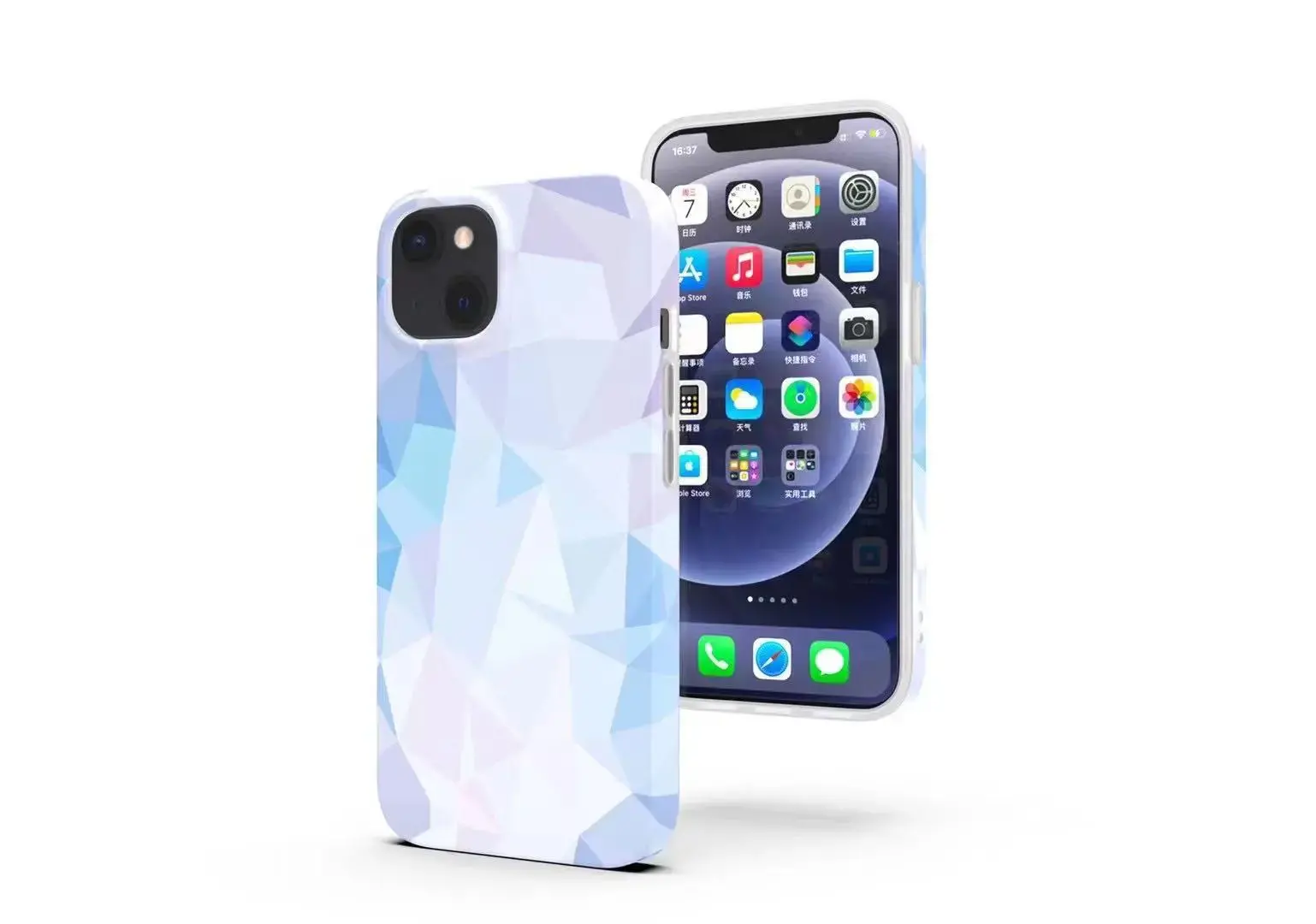 Patterned IML Case for iPhone 13