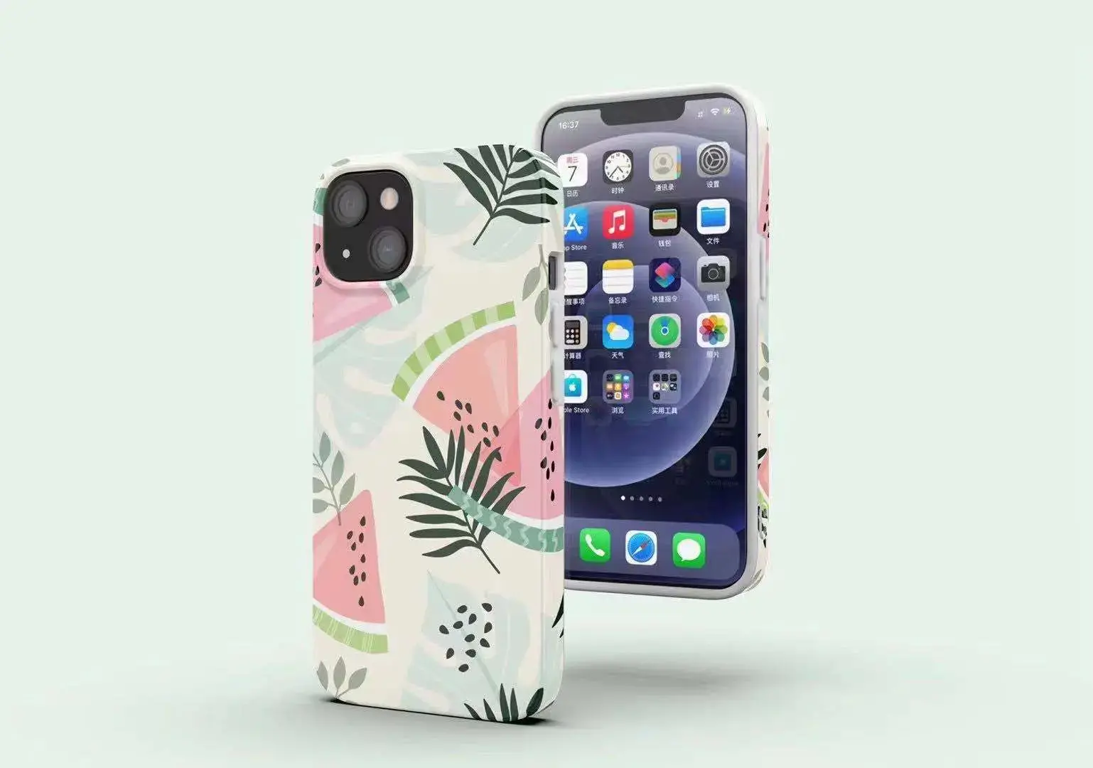 Patterned Fashion Phone Case For iPhone 13