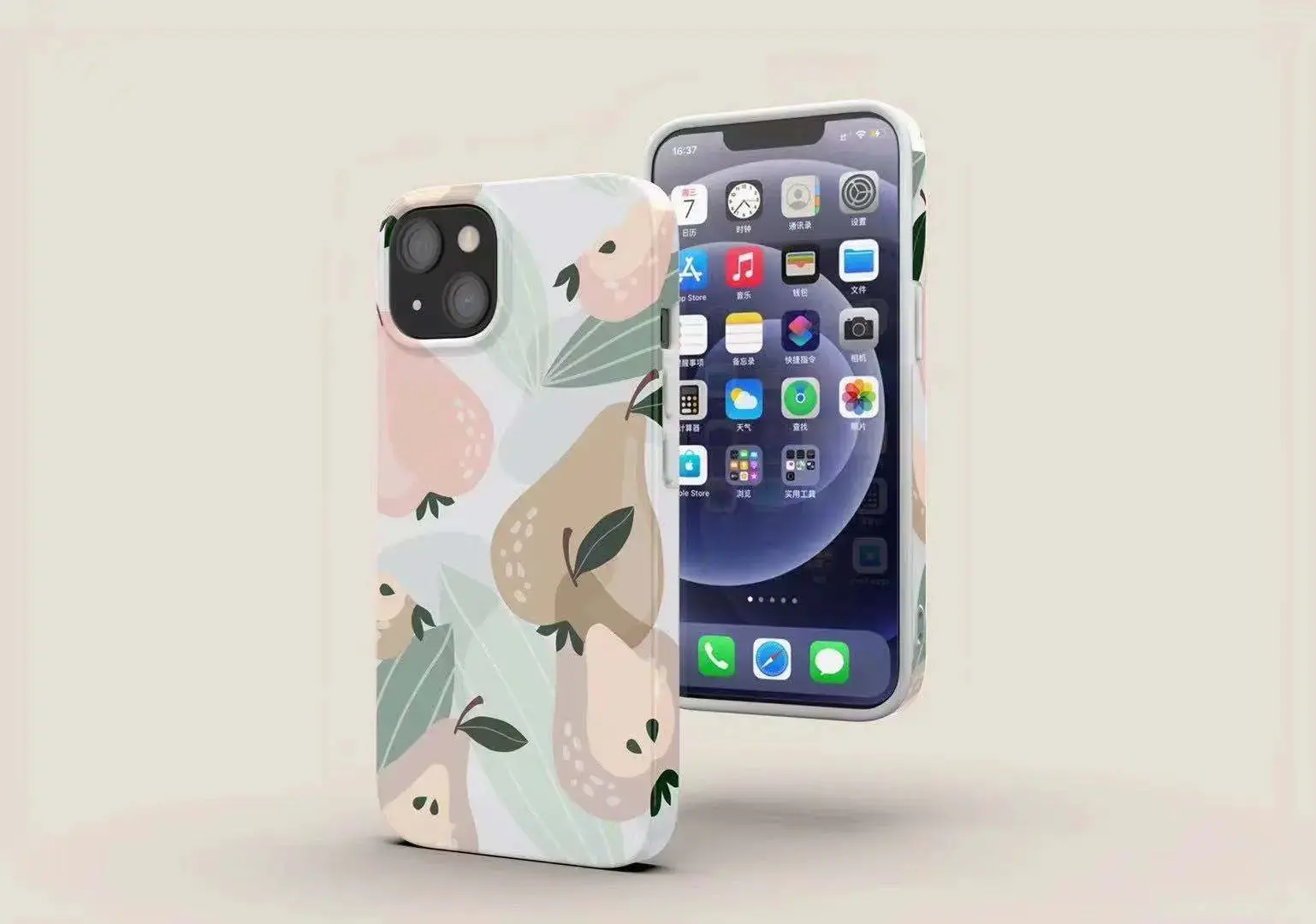 Patterned Fashion Phone Case For iPhone 13