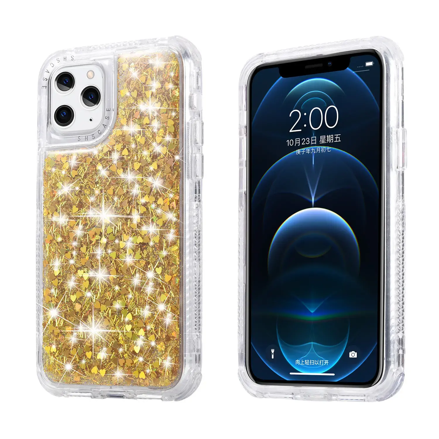 Glitter Fashion Phone Case For iphone 13 Pro Bling Bling Mobile Cover 