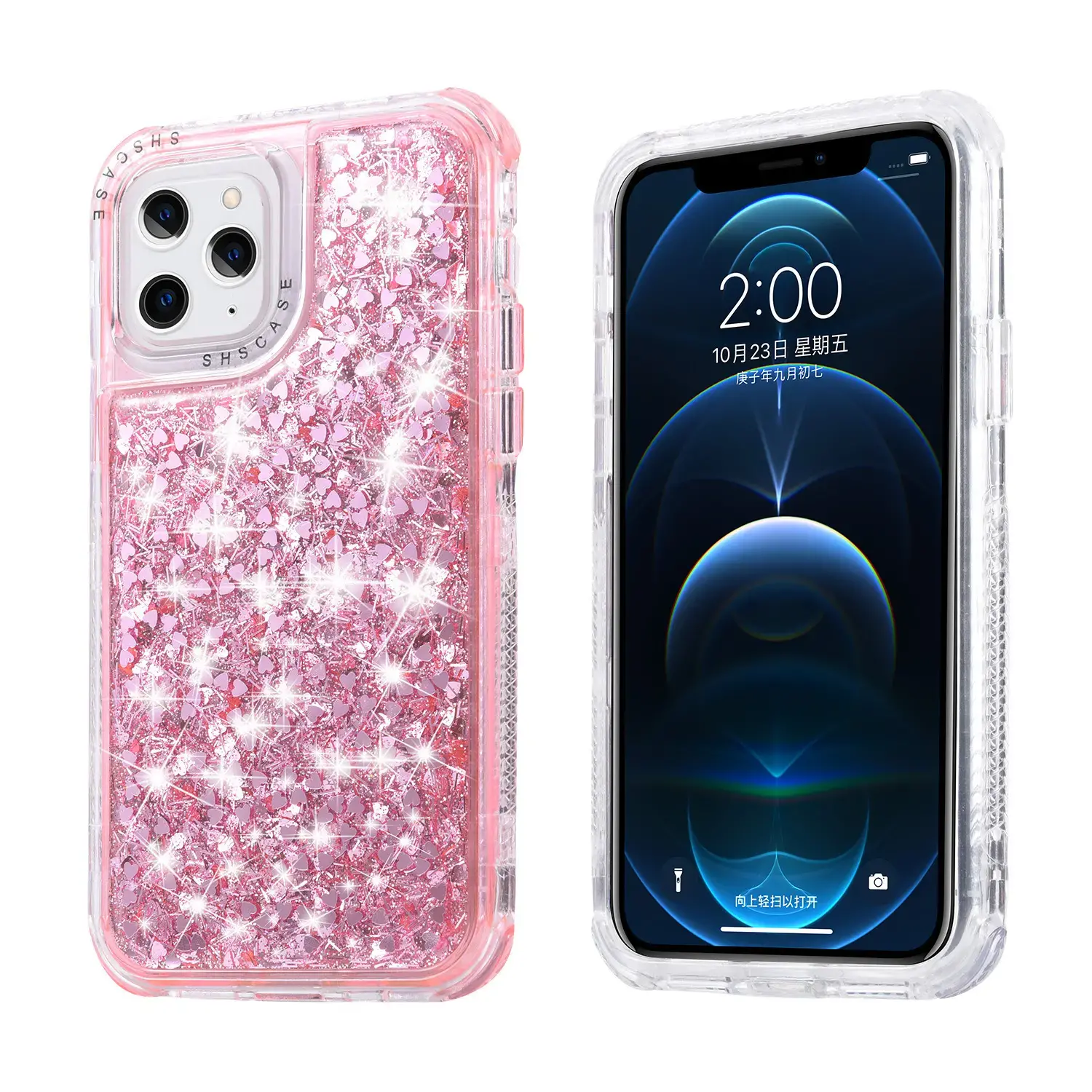 Glitter Fashion Phone Case For iphone 13 Pro Bling Bling Mobile Cover 