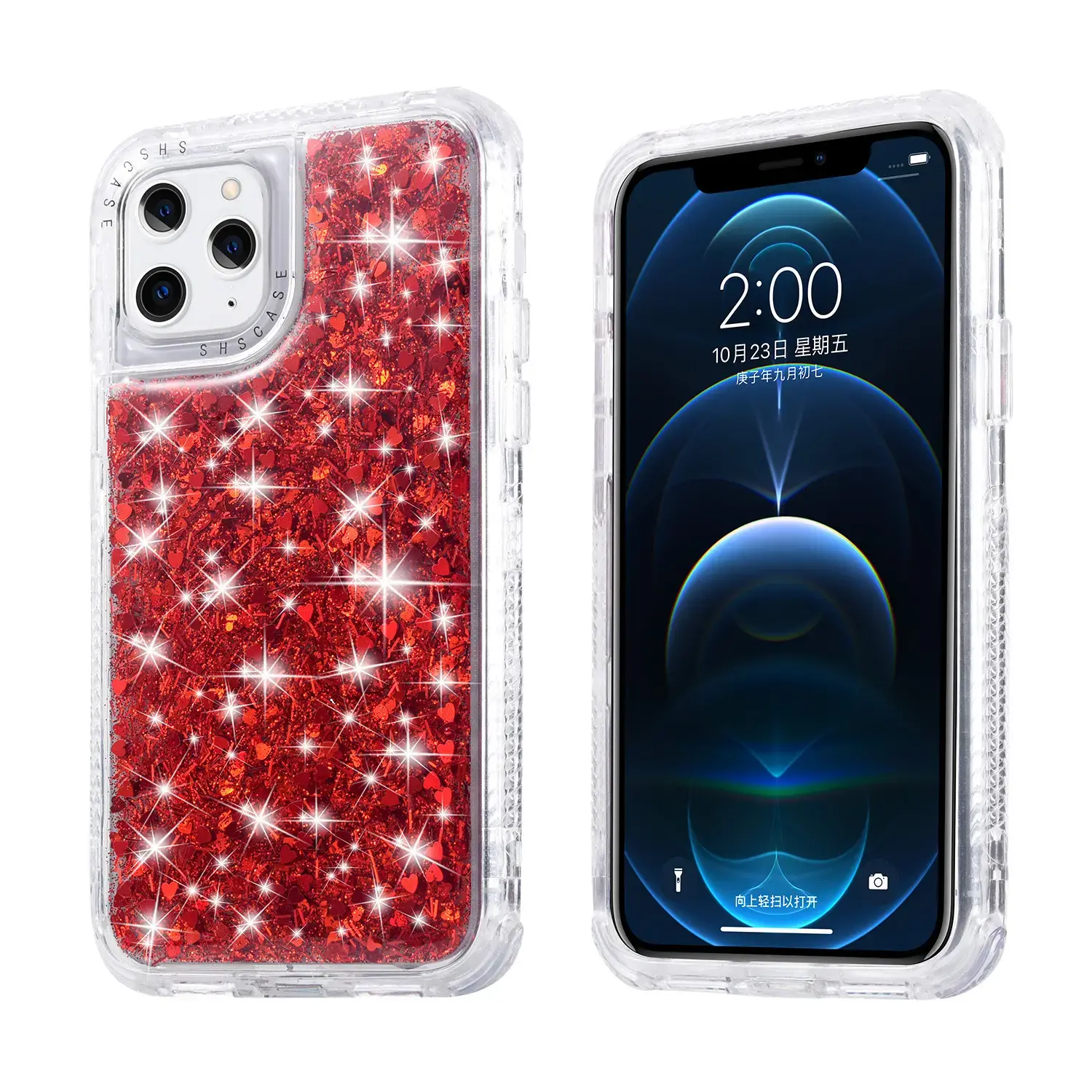 Glitter Fashion Phone Case For iphone 13 Pro Bling Bling Mobile Cover 