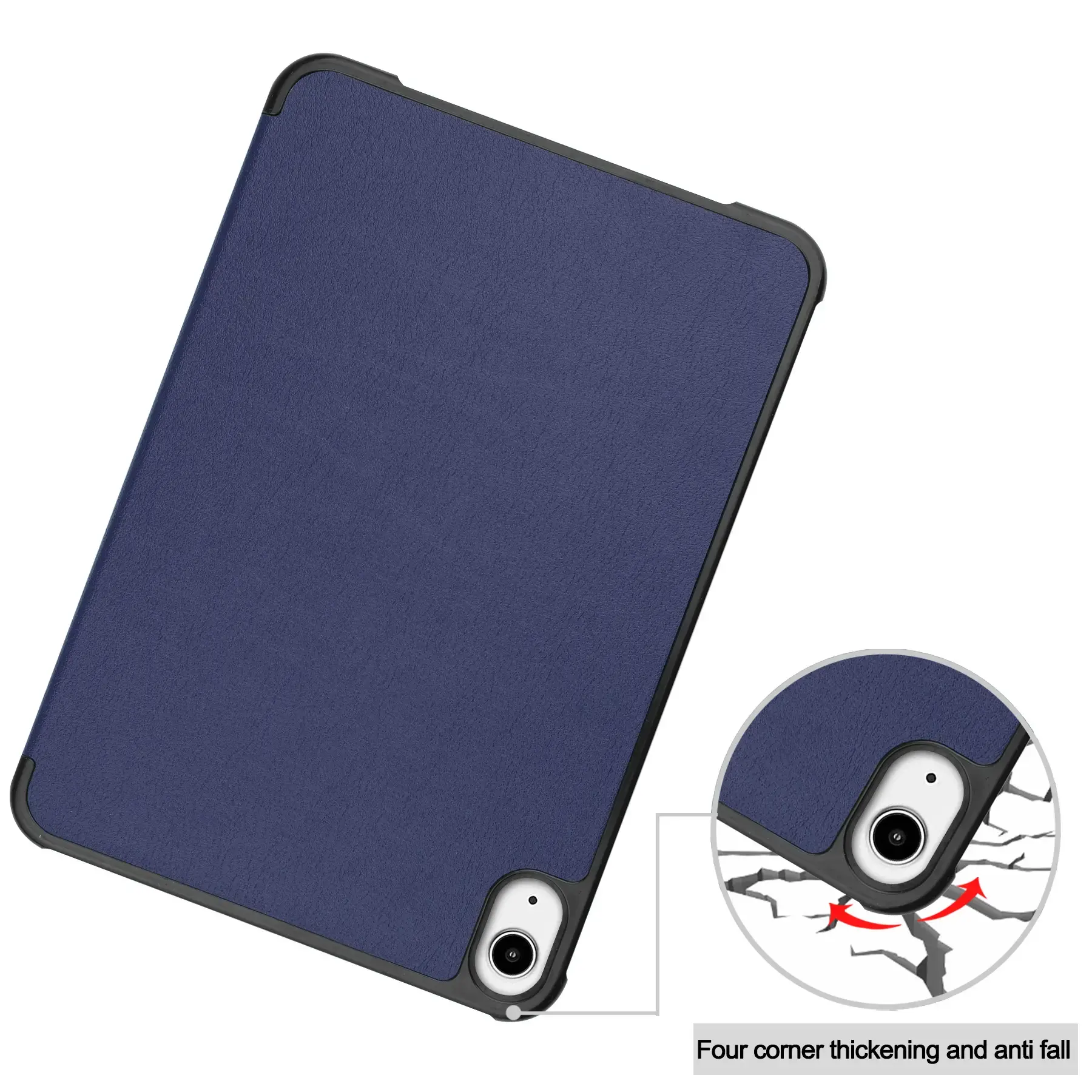 Slim Hard Clear Back Shell Stand Cover with Auto Wake/Sleep for iPad mini 6