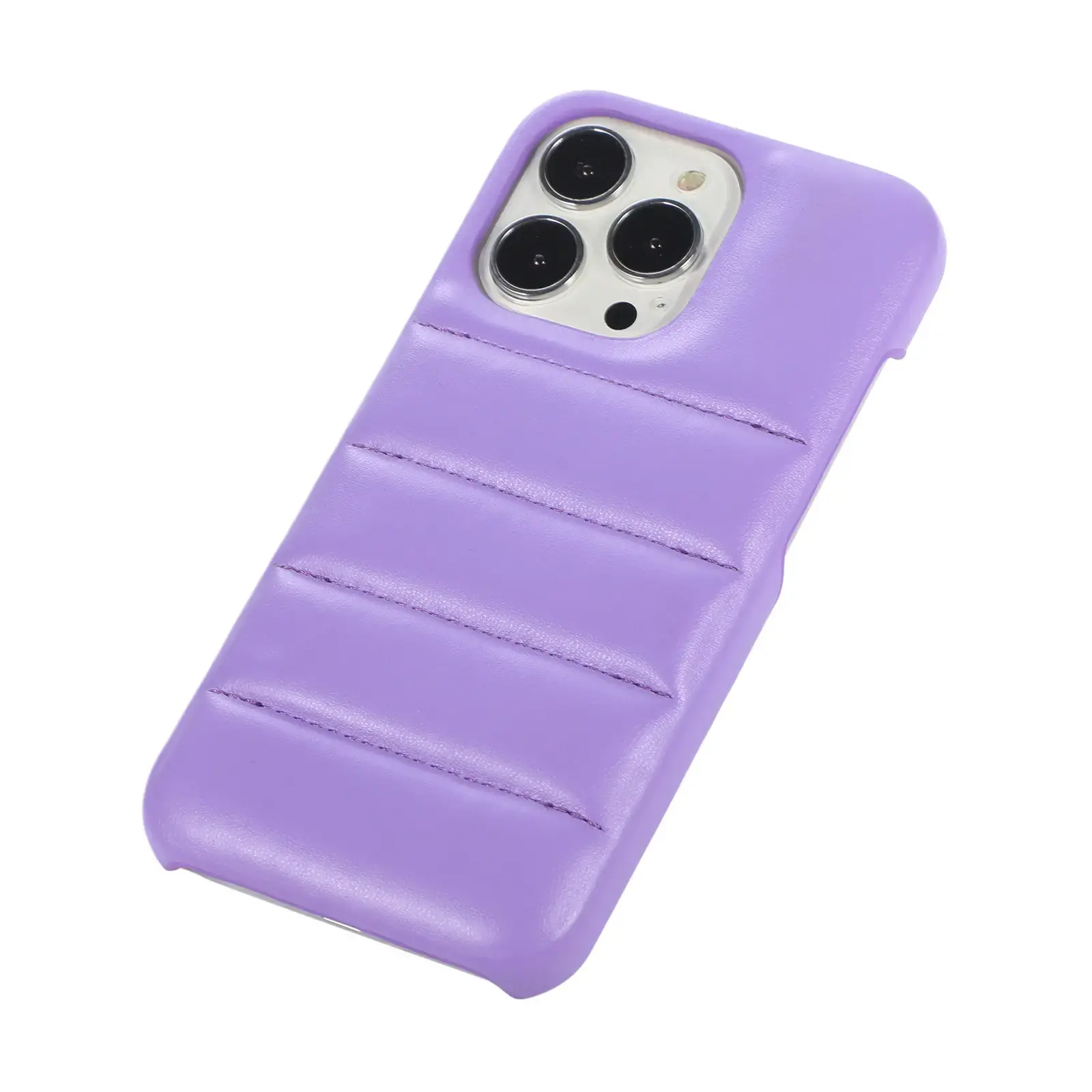 iPhone 13 Pro Case Puffer Soft Touch Puffer Jacket Materials Phone Case