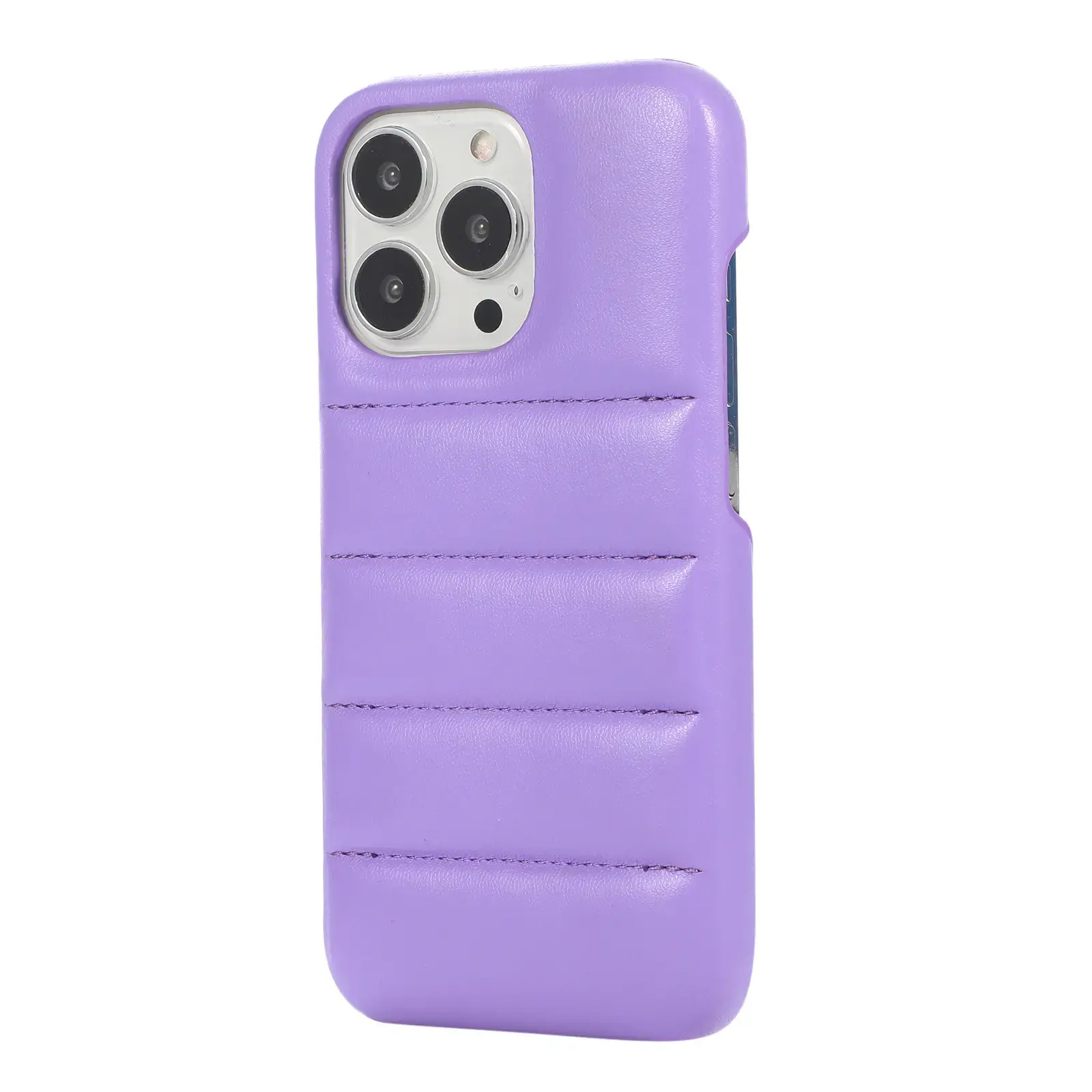 iPhone 13 Pro Case Puffer Soft Touch Puffer Jacket Materials Phone Case