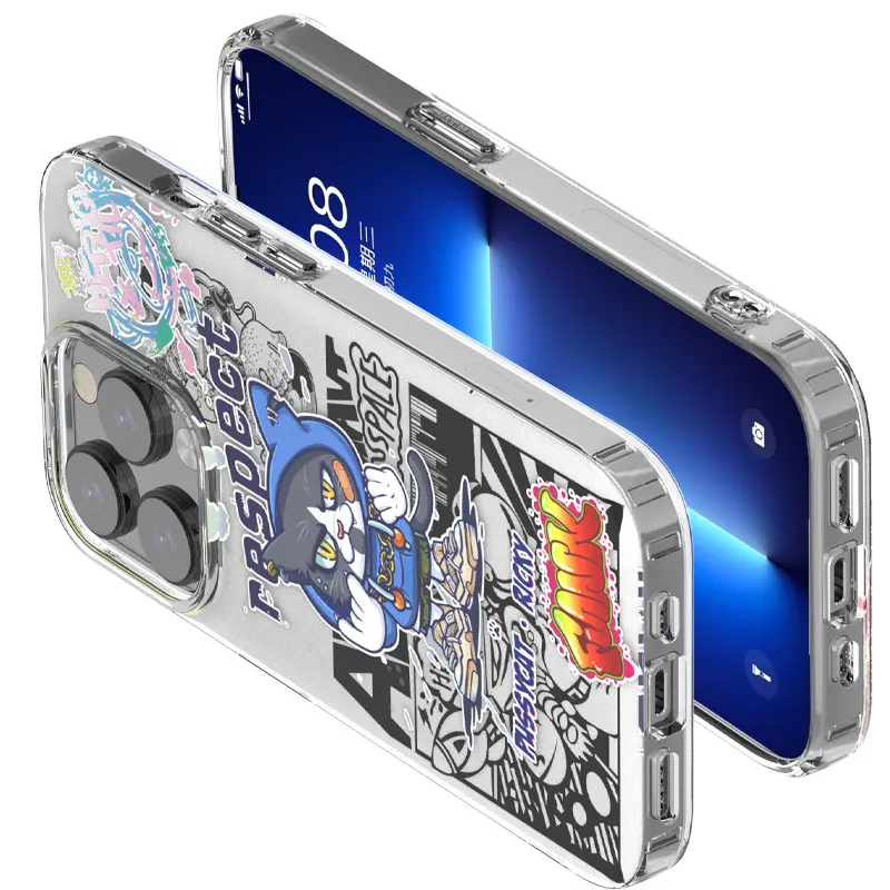 Customize design for iphone 15 Pro Phone Cover clear