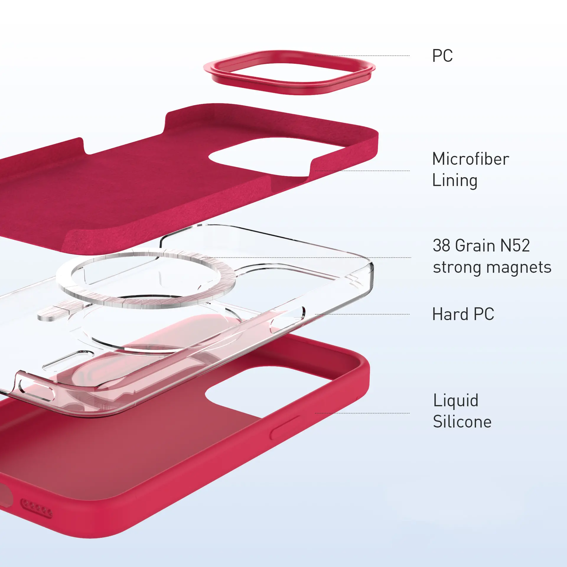 magsafe silicone case