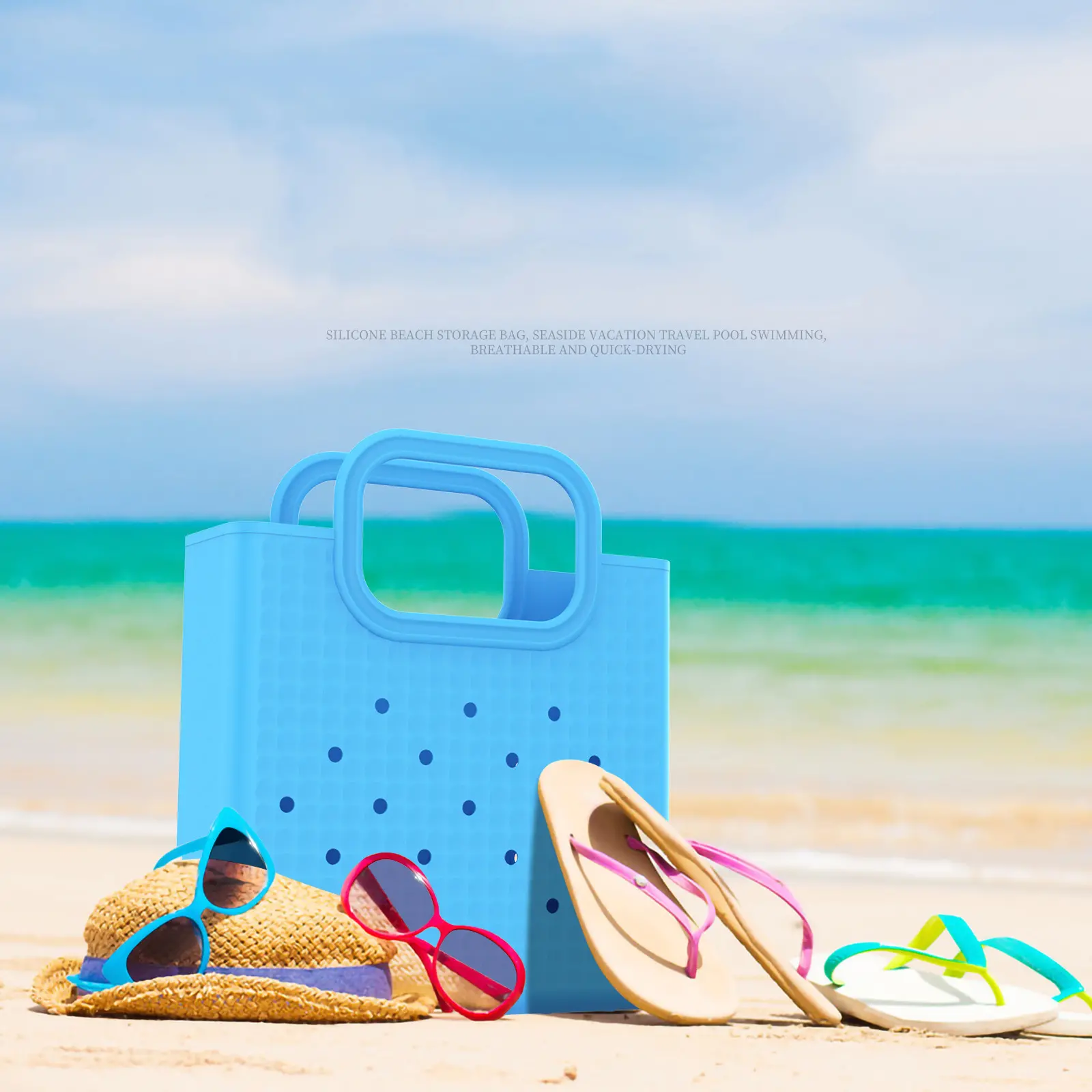 Beach tote bag