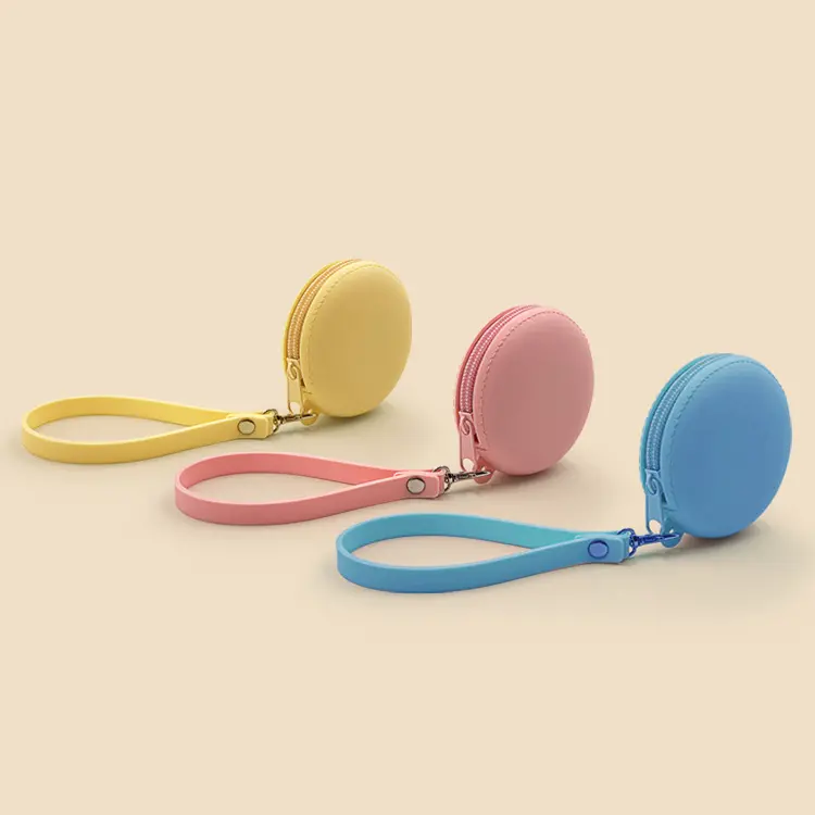 Silicone Coin Purse with Zipper