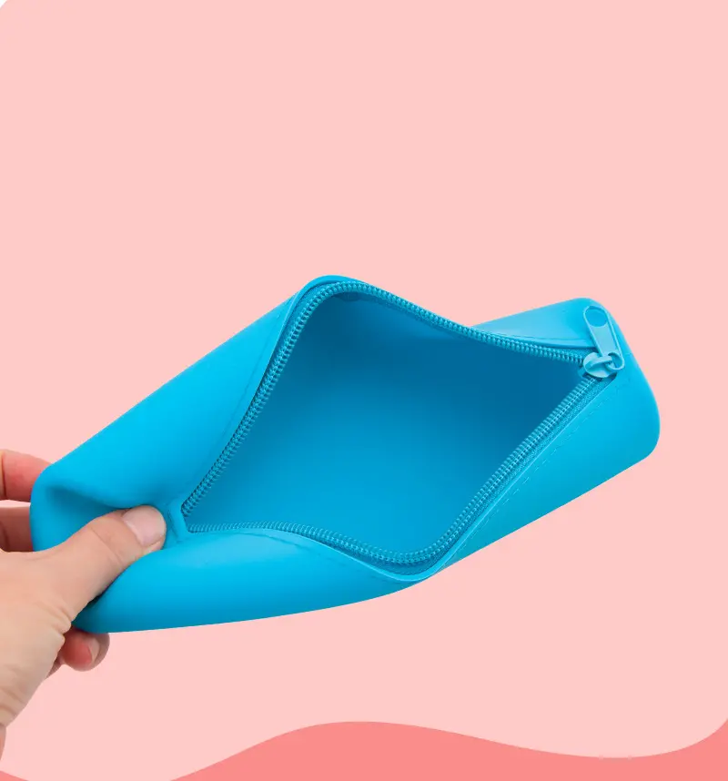 silicone pencil bag