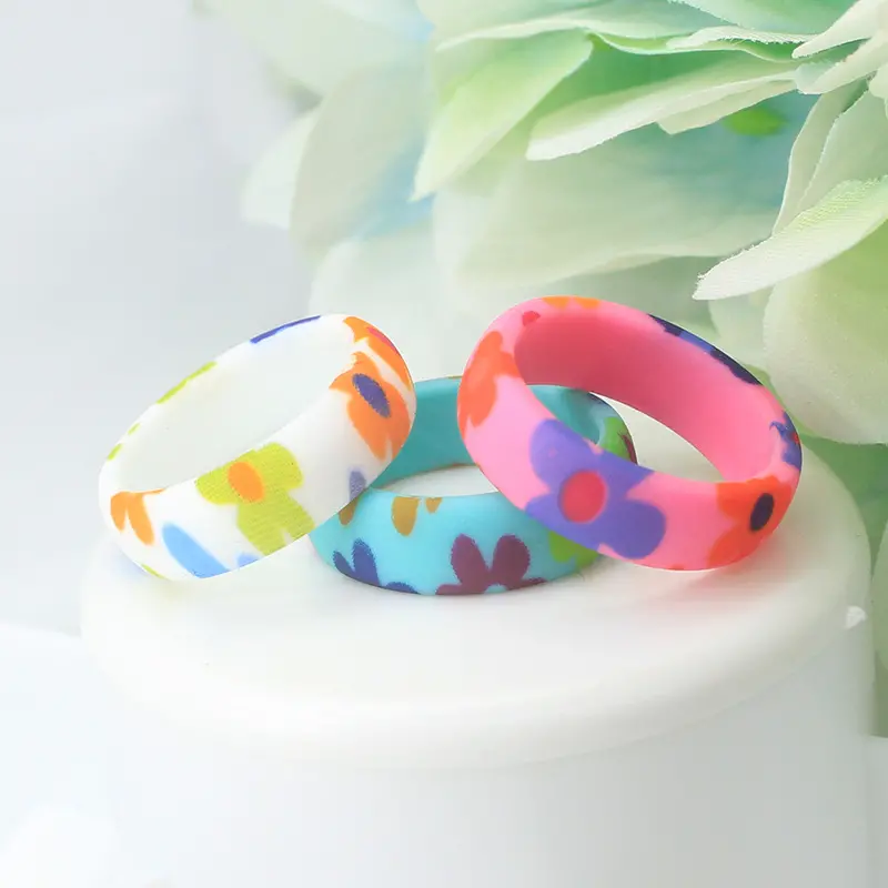 patterned silicone rings manufacturer