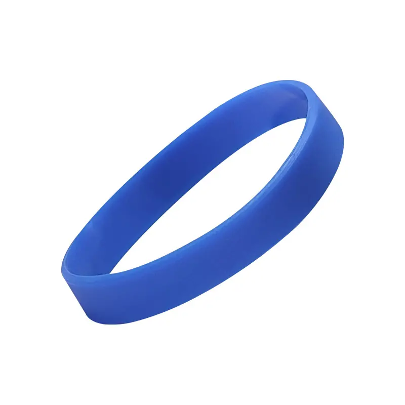 solid color silicone bracelet