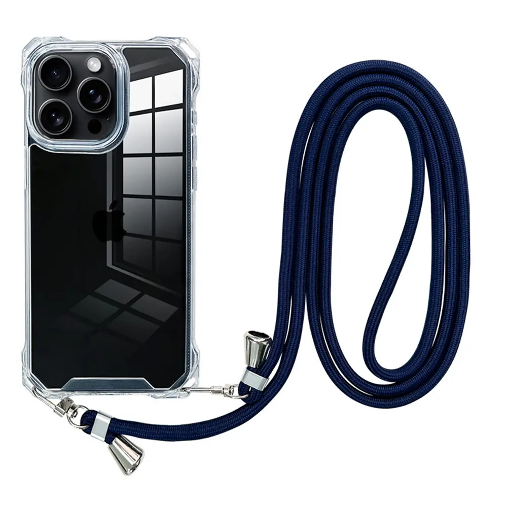 iphone 15 Pro Cell Phone Case With Adjustable Strap