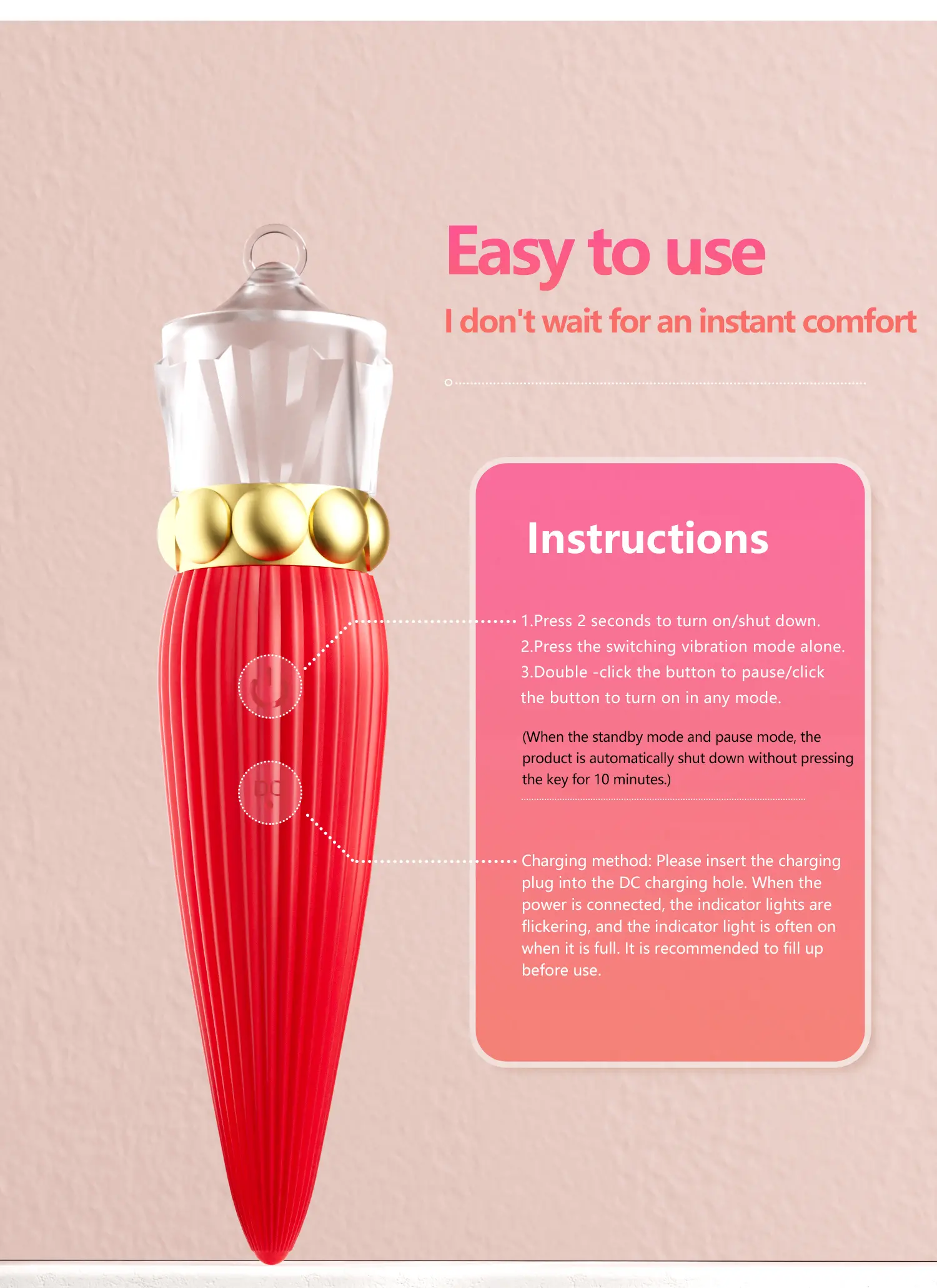 Fashion vibrators