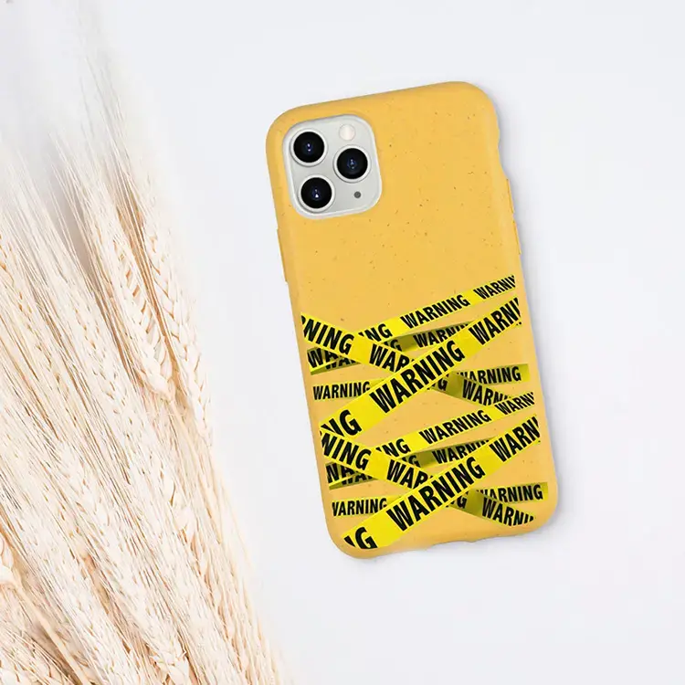 Patterned Bio Degradable eco-friendly phone case for iphone 11