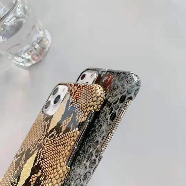 Customize Patterned snake skin phone cover for iPhone 11