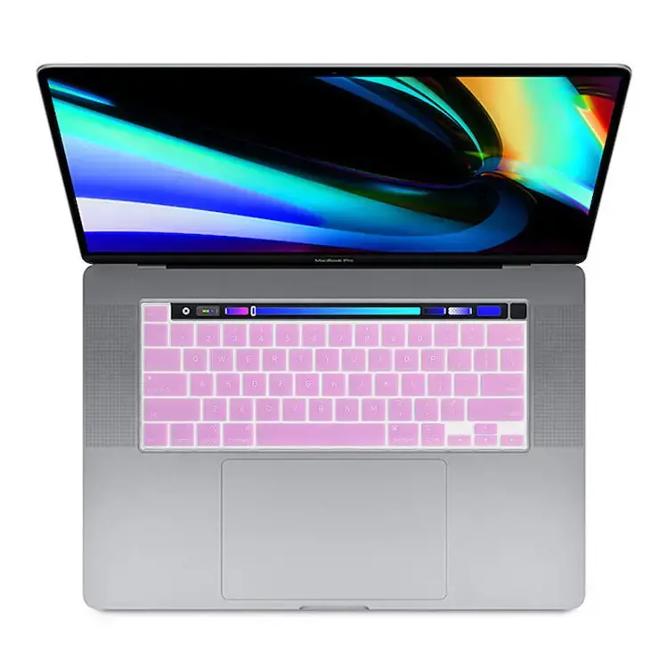 Silicone Keyboard Protective Cases for Macbook Pro 13 inch