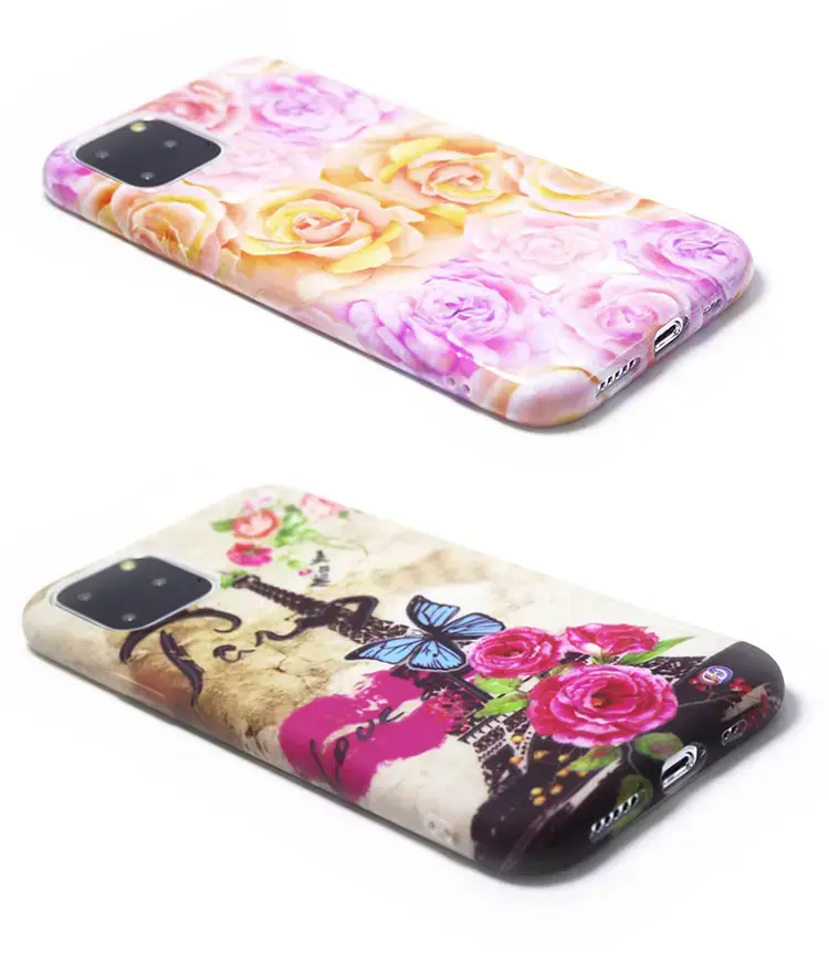 Patterned TPU Bio Degarable Phone cases for iPhone 12