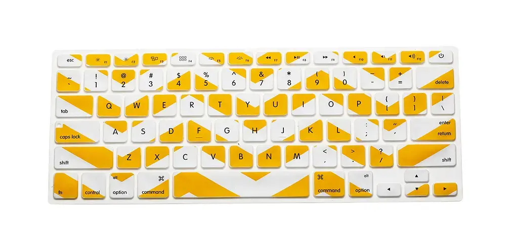 Creative Design Silicone Keyboard Protective covers with Wave Style