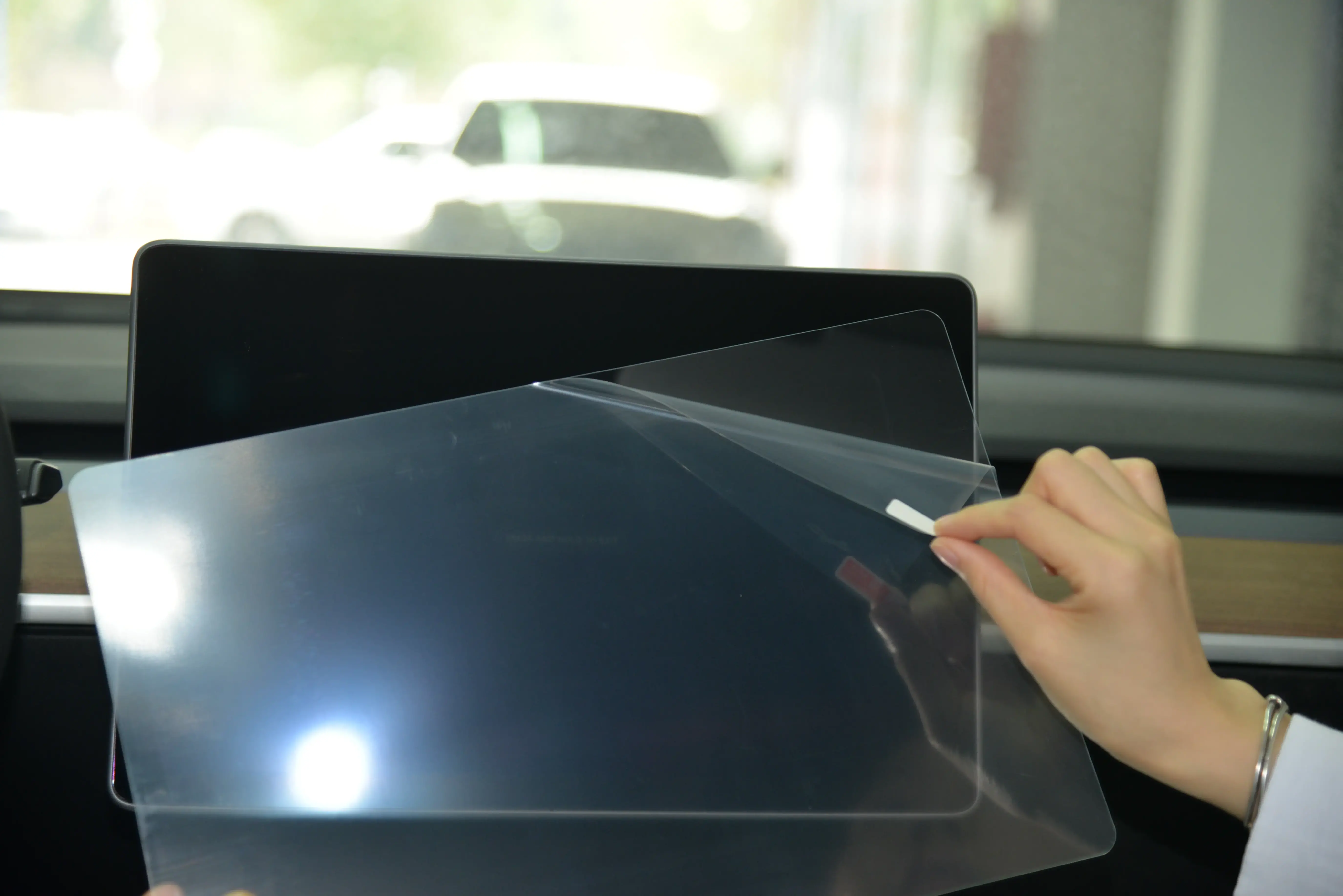 Tesla Model Y Model 3 Matte Screen Protector Anti-Glare Anti-Fingerprint 15" Center Control Touchscreen Car 