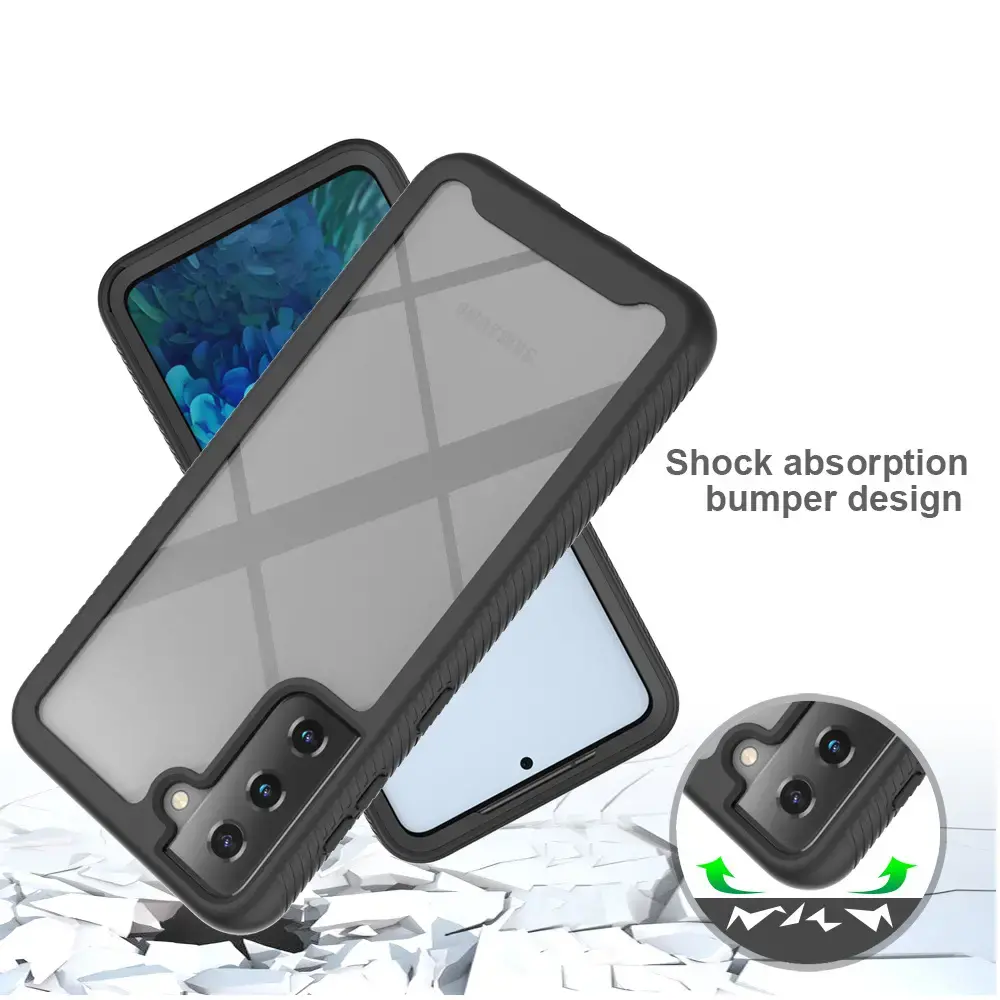 Samsung Galaxy S21 Acrylic back and TPU Bumper Case