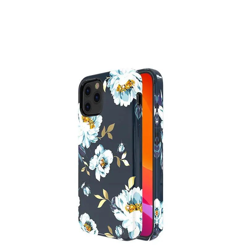 Blossom Floral Flower Pattern Designed iPhone 12 Case and iPhone 12 Pro Case for Girl Women