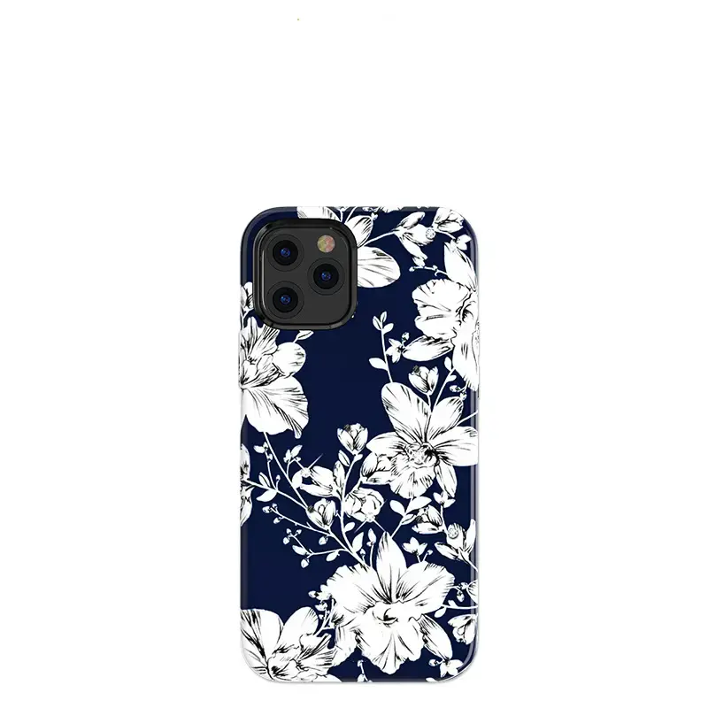 Blossom Floral Flower Pattern Designed iPhone 12 Case and iPhone 12 Pro Case for Girl Women