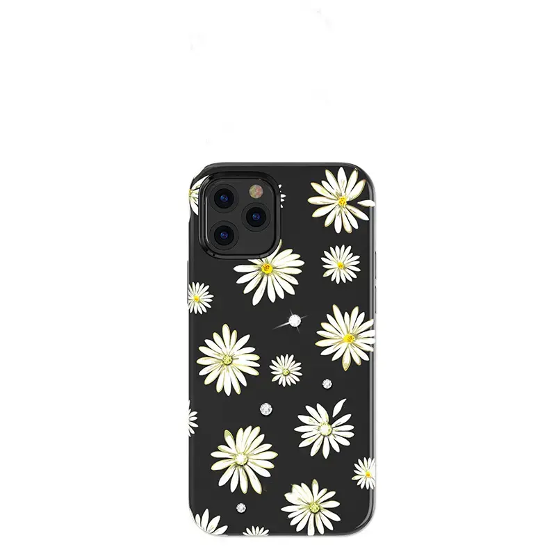 Blossom Floral Flower Pattern Designed iPhone 12 Case and iPhone 12 Pro Case for Girl Women