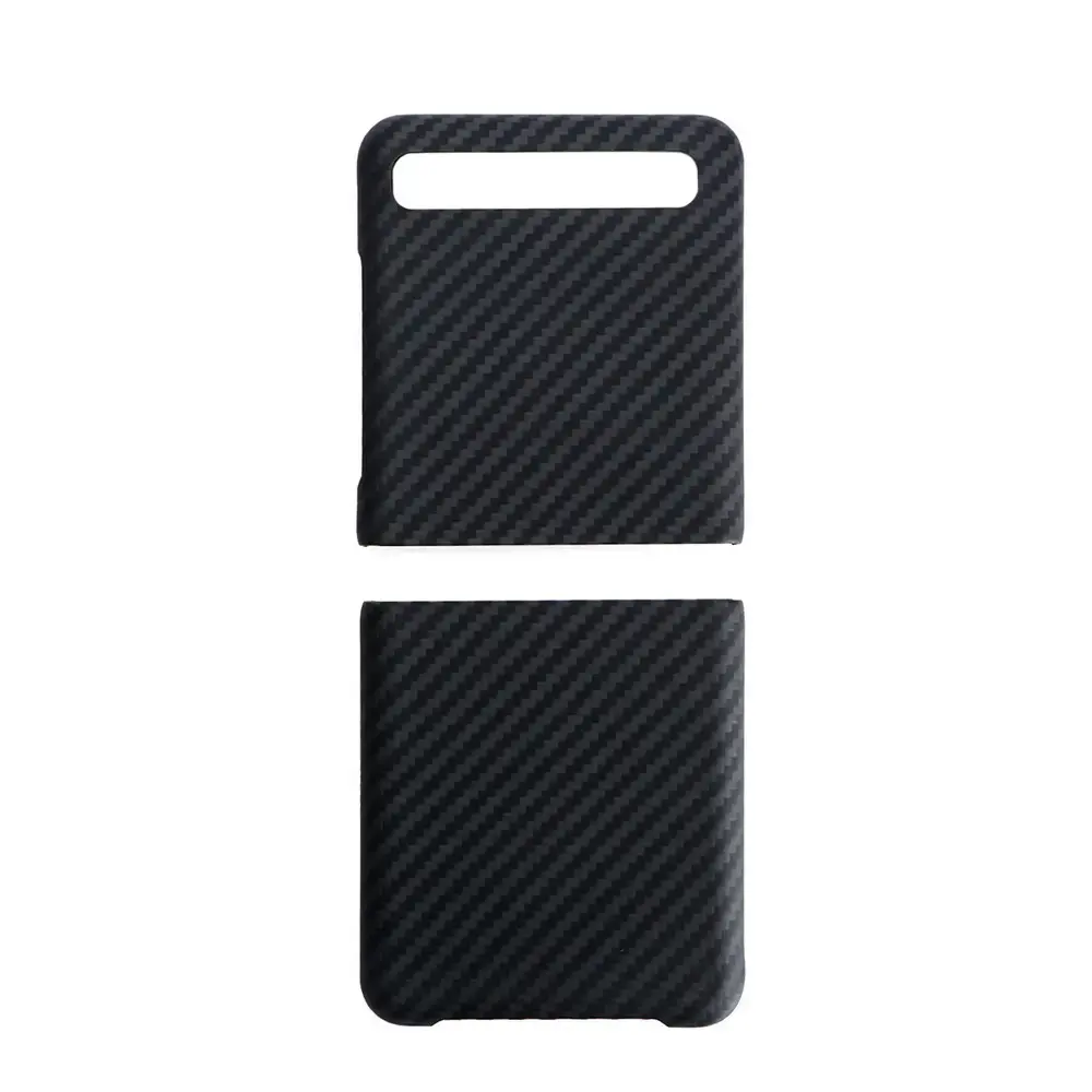  Samsung Galaxy Z Flip Case Carbon Fiber Material Slim Full Protection Cover for Samsung Z Flip 