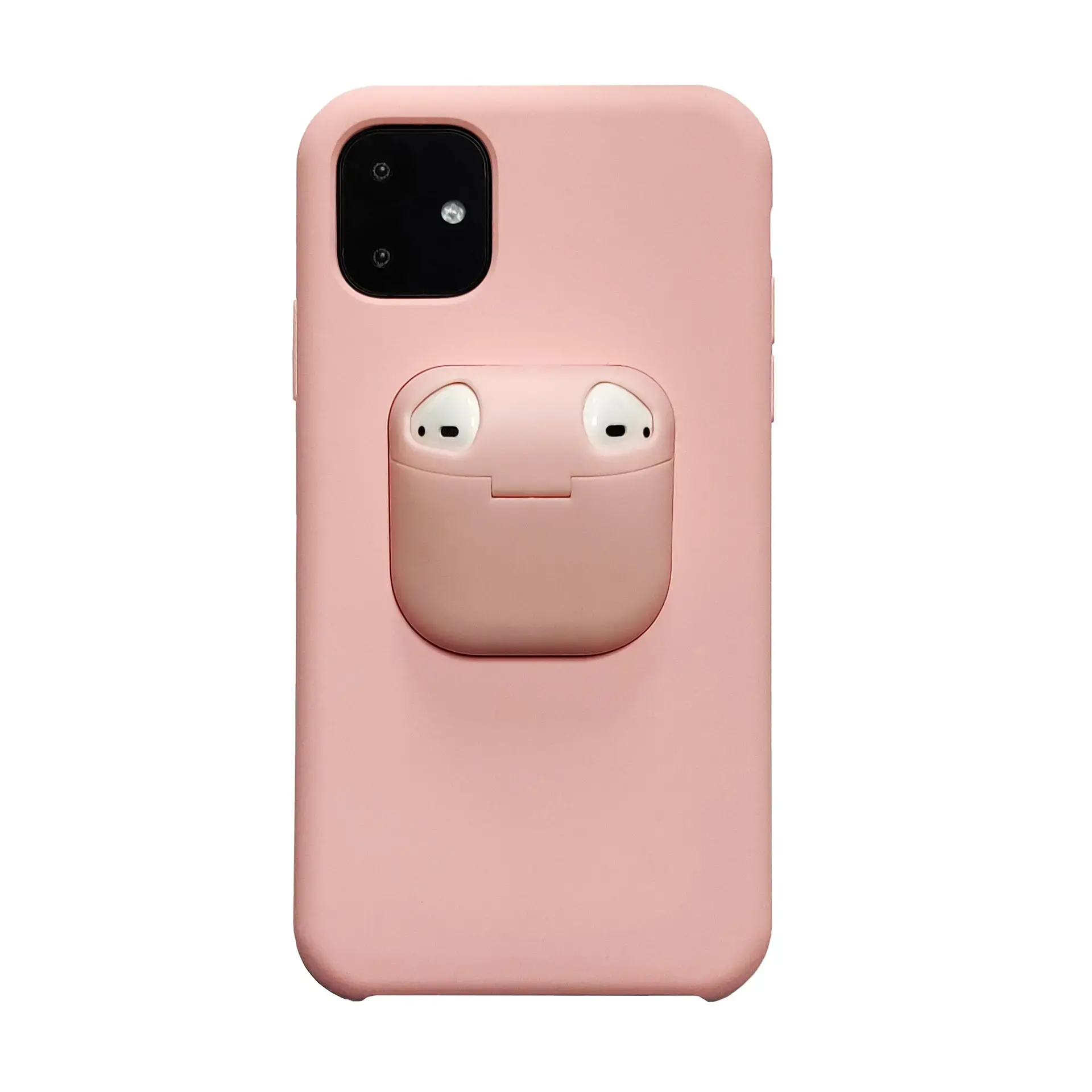 iPhone 12 Silicone Case with Airpods Case