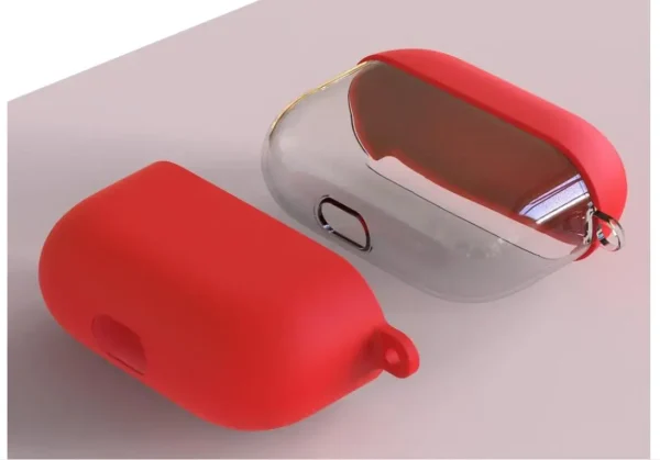 Personalzie silicone soft skin cases for airpods pro