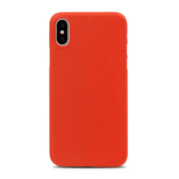 Red ulta slim pp phone shell for iPhone xs