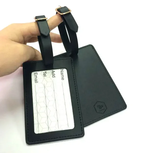 Customzation Luggage Tag With Name ID Card Perfect to Quickly Spot Luggage Suitcase