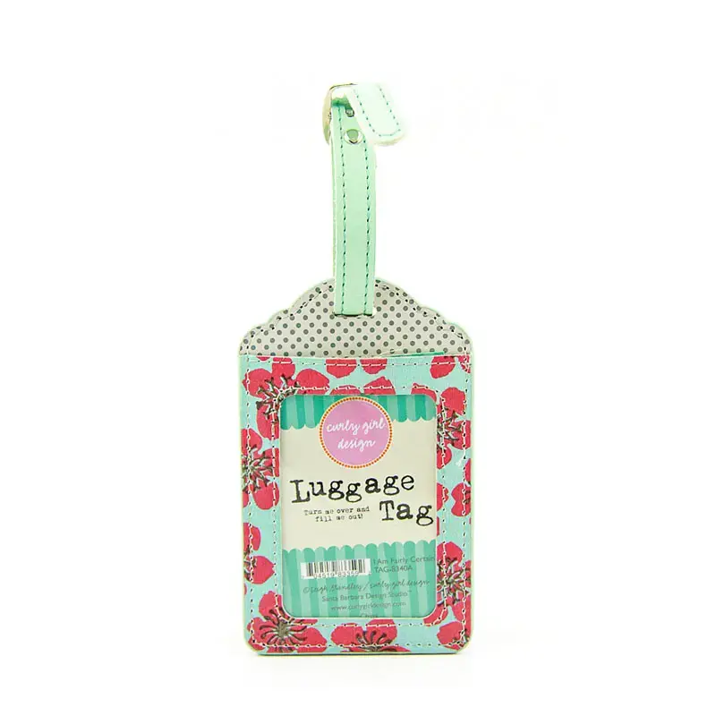 Customzation Leather Luggage Bag Tags