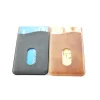 Premium Leather Phone Card Holder Stick On Wallet for iPhone and Android Smartphones