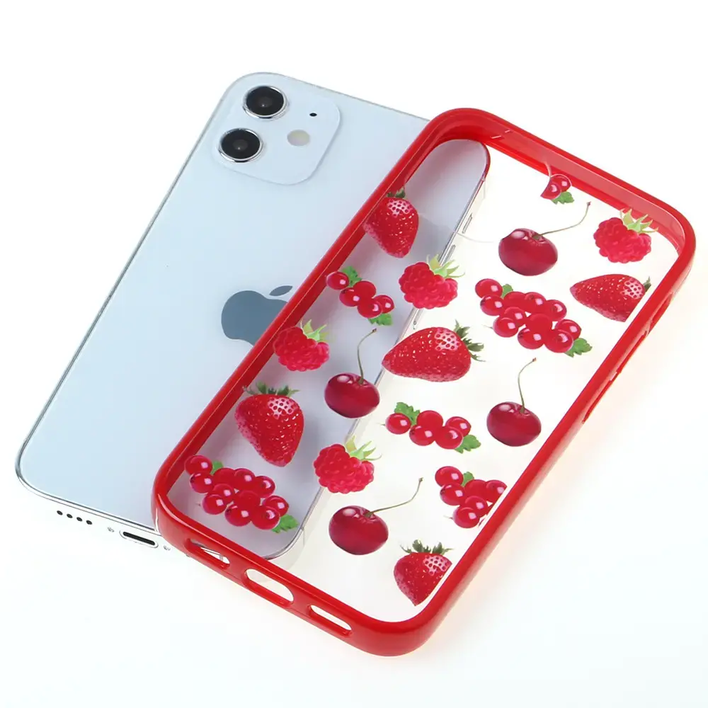 主图：Customzation Pattern Design hard PC back and soft TPU side Protective Case for iphone 12 and iphone 12 pro (5)