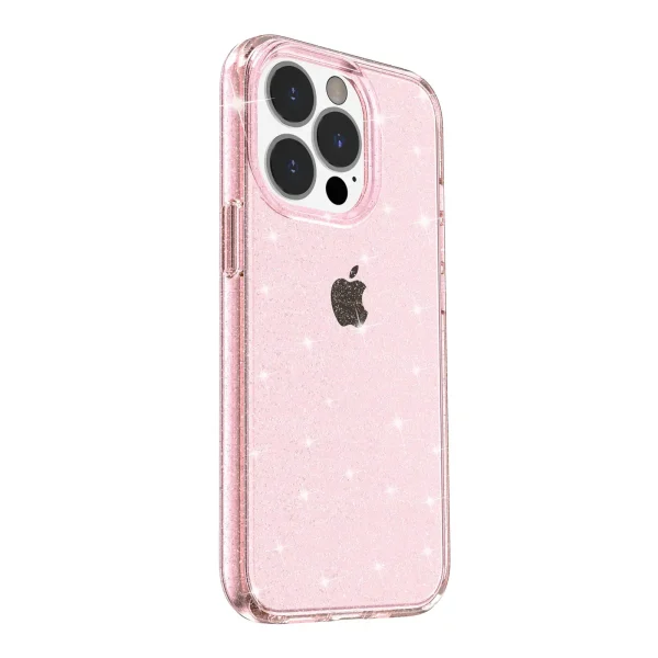 iphone 13 pro PC and TPU back case with shimmering powder (3)