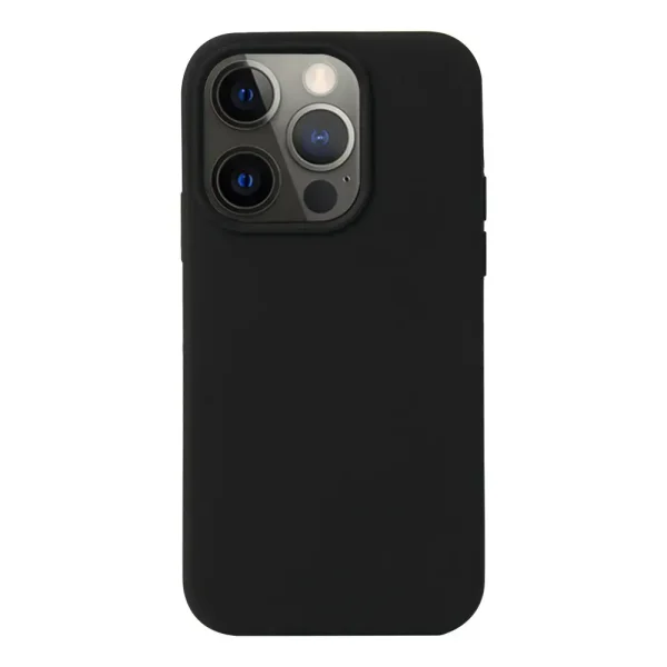 silicone phone case black