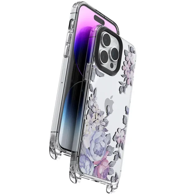 clear phone cases with pattern custom