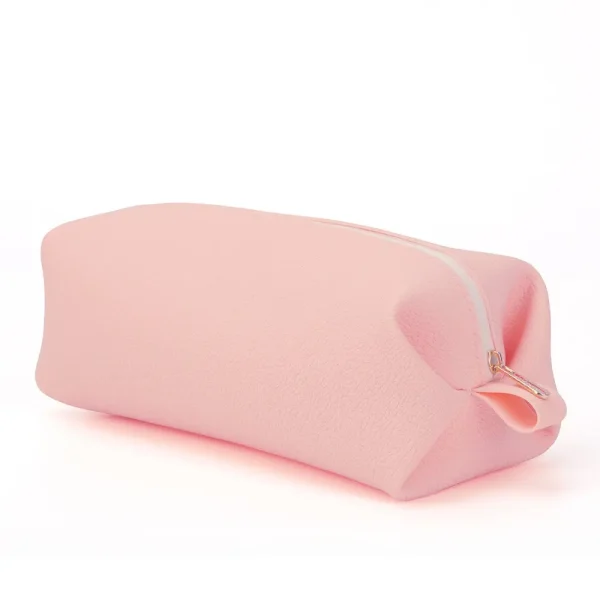 Leak proof silicone toiletry bag