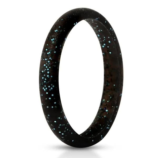 Silicone Wedding Ring Glitter