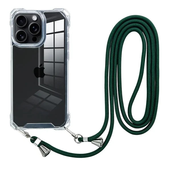 necklace case with band For iphone 15 pro