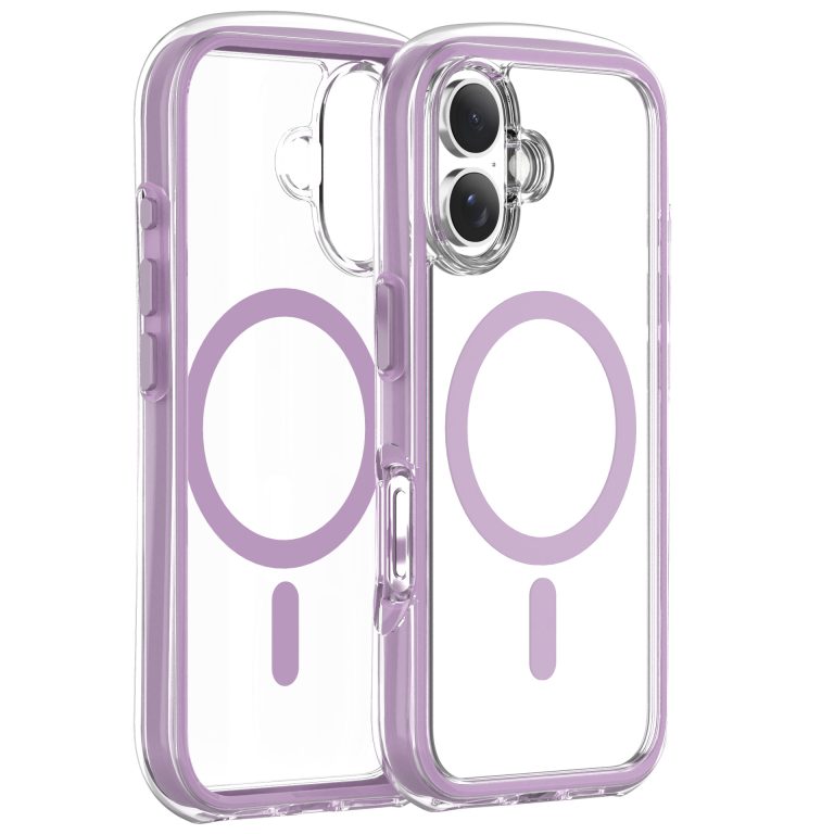 shockproof magesafe clear case for iphone 16